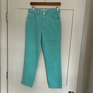 Wrangler Wild West 603 High Rise Straight Denim Jeans Pants size 32/28 NWT